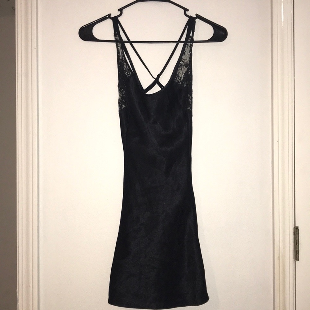 Silky night dress